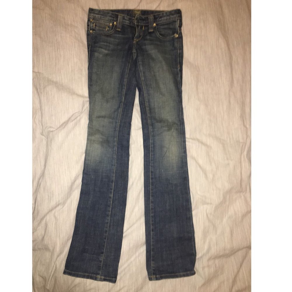 Kasil Ansley Ultra Low Rise Straight Leg Sz 24